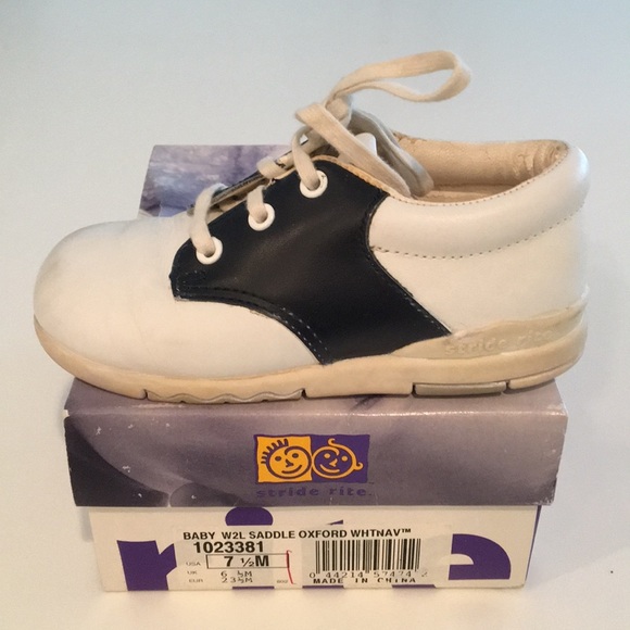 stride rite saddle oxford shoes